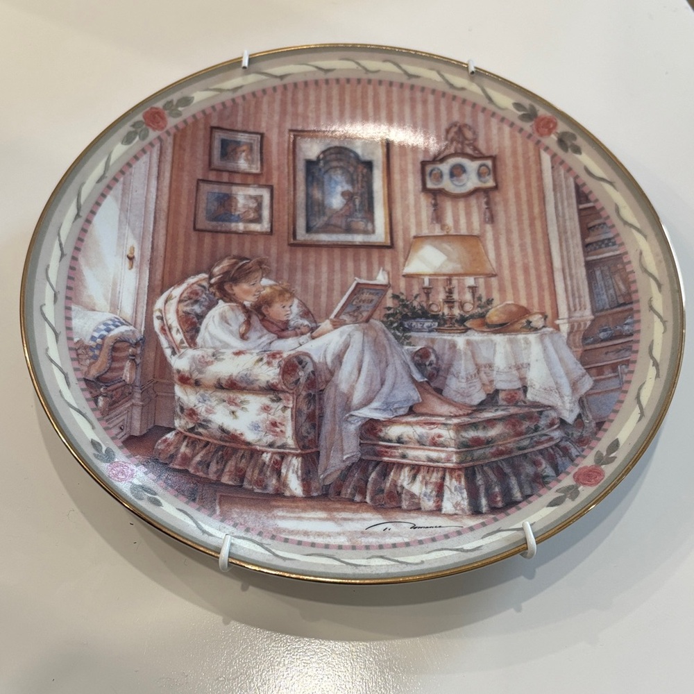 “Nursery Rhymes” Trisha Romance Decorative Plate